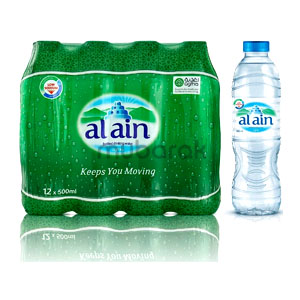 Al Ain Bottled Drinking Water 500ml x 12Pcs