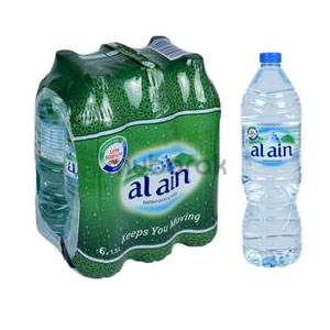 Al Ain Bottled Drinking Water 1.5 Litre x 6Pcs