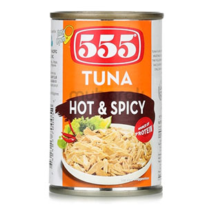 555 Tuna Hot & Spicy 155g