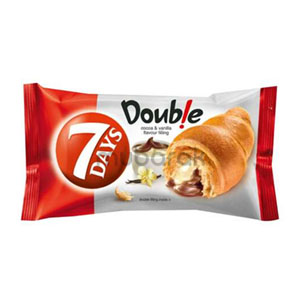 7 Days Croissant Vanilla & Choco 55g