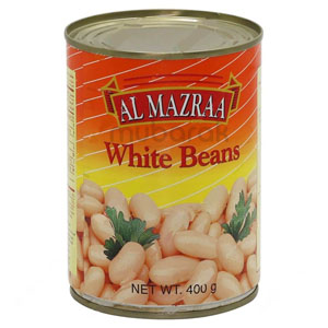 Al Mazraa White Beans 400g