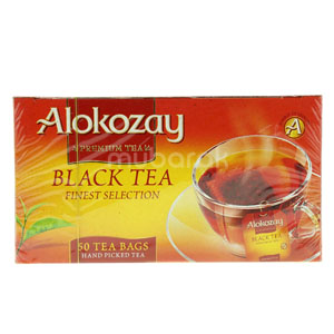 Alokozay Black Tea 50 Tea Bags 100g