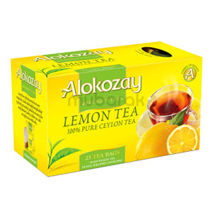 Alokozay Lemon Tea 25 Tea Bags 50g