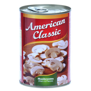 American Classic Mushroom Slice 400g