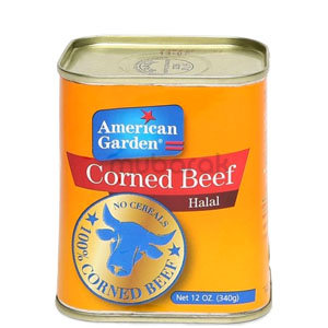 American Garden Corned Beef 340g