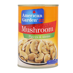 American Garden Mushroom Pieces & Stems 425g