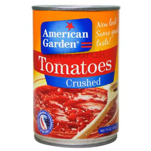 American Garden Tomatoes Crushed 411g