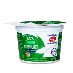 Al Ain Natural Yoghurt 100g X6