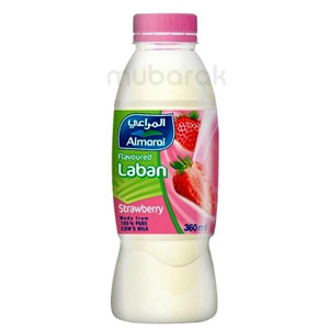 Almarai Flavoured Laban Strwaberry  360ml