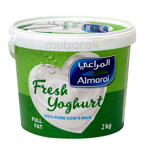 Almarai Plain Yoghurt Full Fat 2Kg