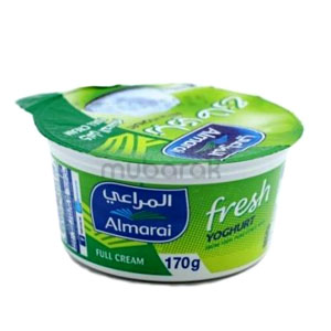 Almarai Plain Yoghurt Full Zab Fat 170g