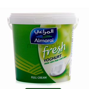 Almarai Plain Yoghurt Full Zabadi Fat 1Kg