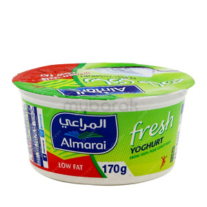 Almarai Plain Yoghurt Low Fat 170g