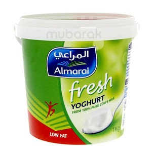 Almarai Plain Yoghurt Low Fat 1Kg