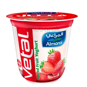 Almarai Fruit Yoghurt Strawberry 140g