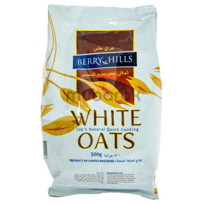 Berry Hills White Oats Refill 500gm