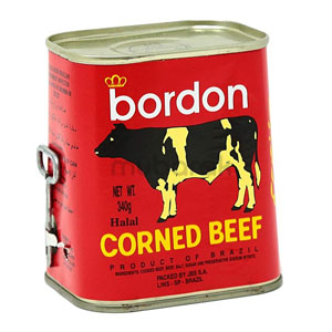 Bordon Corned Beef 340Gm