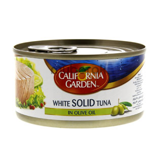 California Garden White Solid Tuna Solid In Olive Oil 185g