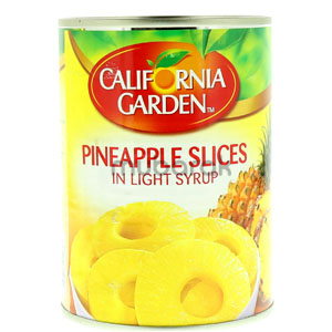 California Garden Sliced Pineapple 565g