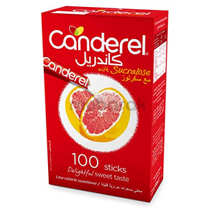 Canderel Sucralose Sweetener 100 Sticks