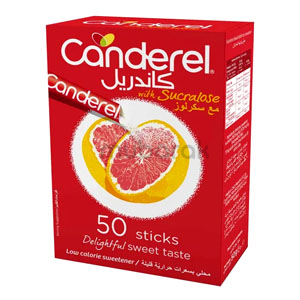 Canderel Sucralose Sweetener 50 Sticks