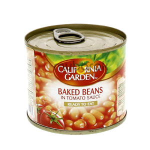 California Garden Baked  Beans In Tomato Sauce 220g