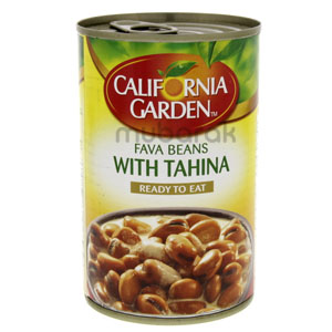 California Garden Fava Beans With Tahina 450g