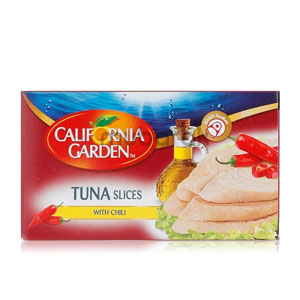 California Garden Tuna Slices With Chilli 120g