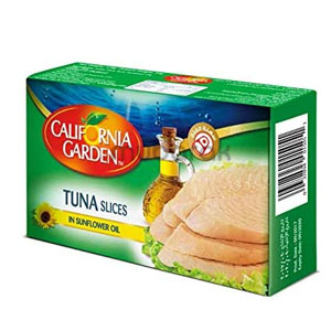 California Garden Tuna Slices In Sunflower Oil 120g