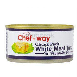 Chef-Way Chunk White Meat Tuna 185g