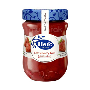 Hero Strawberry Jam 340g