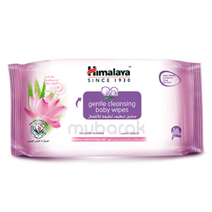 Himalaya Gentle Cleansing Baby Wipes 56Pieces