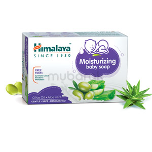 Himalaya Moisturizing Baby Soap With Aloe Vera 125g