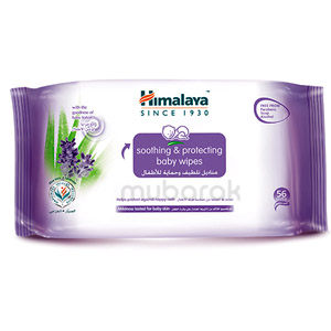 Himalaya Soothing and Protecting Baby Wipes 56Pieces