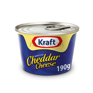 Kraft Cheddar Creamy Cheese Can 190g