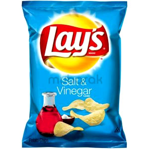 Lay's Potato Chips Salt & Vinegar 185g