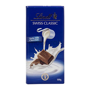 Lindt Swiss Classic Milk Chocolate 100g