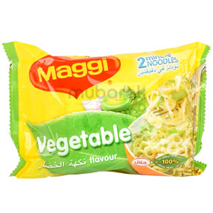 Maggi 2 Minute Noodles Vegetable Flavour 77g