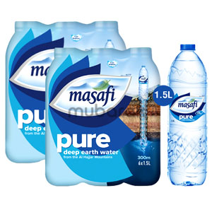 Masafi Pure Drinking Water 1.5 Litre x 6Pcs