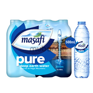 Masafi Pure Drinking Water 500ml x 12Pcs