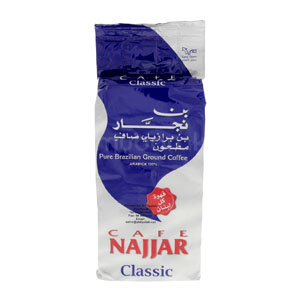 Cafe Najjar Classic Pure Brazilian ground Coffee 450g