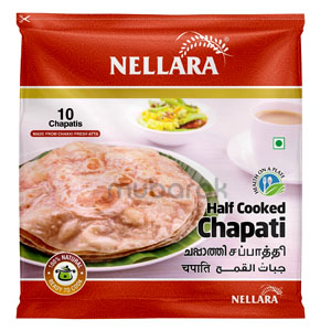 Nellara Chappati Half Cooked 10Pieces