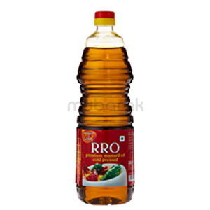 Rro Premium Mustard Oil 1Litre Pet Bottle