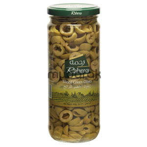 Rahma Sliced Green Olives 430g