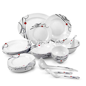 Royal ford Melamin Dinner set 45 pcs