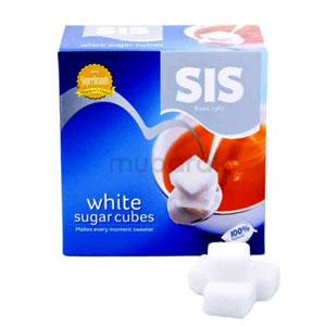 Sis White Sugar Cubes 454g