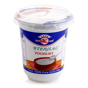 Safa Sterilac Yoghurt  400g Cup