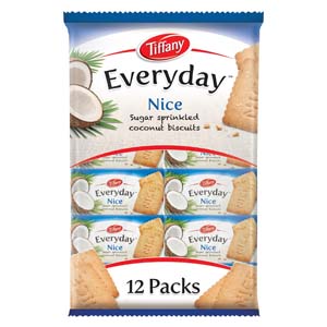 Tiffany Everyday Nice Biscuit 50g x 12 Pieces