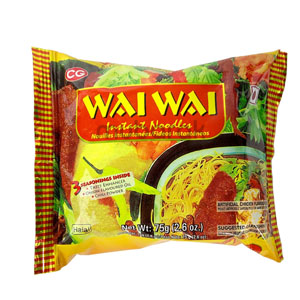 Wai Wai Instant Noodles Chicken Flavoured 75g