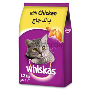 Whiskas Chicken Dry Cat Food for Adult Cat 1.2kg